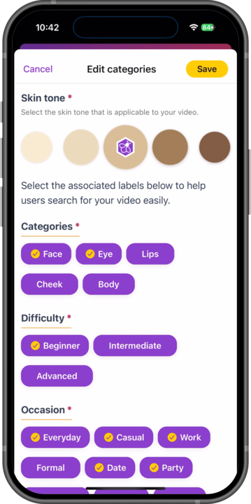 GlitzBee App Screenshot 5